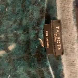 Talbots petites pure cashmere top